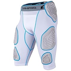 White With Optic Blue Trim