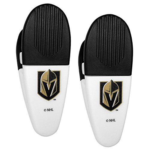 Siskiyou Gifts NHL Vegas Golden Knights Chip Clips, Team Colors, One Size