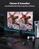 HDMI 2.1 kabel 4 m, Stouchi 8K Ultra HD 48 Gbps High Speed ​-​8K60 4K120 144Hz RTX 3080 eARC HDR10 4:4 HDCP 2.2&2.3 Dolby, kompatybilny z Fire TV/Roku TV/PS5/Xbox Series X/Sams/Sony/LG