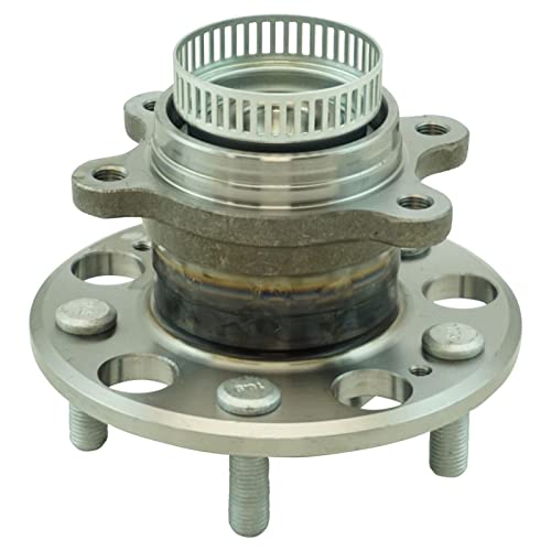Image of TRQ Rear Left and Right Wheel Bearing and Hub Assembly Set 2 Piece Compatible with 2007-2010 Hyundai Elantra 2011-2012, Touring SE 2011-2012 Elantra Touring GLS