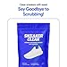 Sneaker Cleaner Kit, Shoe Cleaner for White & Colored Sneakers, Stain Remover, Deodorizer Powder, Washing Machine Safe, Shoe Cleaning Kit for Sneakers (1 Lbs)