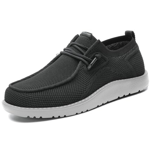 Image of 1TAZERO Men Slip On Shoes Loafer with Arch Support Insoles,Men Casual Shoes for Plantar Fasciitis