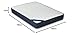Dormio Visco Blue colchón Viscoelástico 105x190x19 Transpirable e hipoalérgenico, Blanco, 105x190