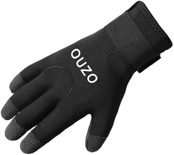 Cut-Resistant Diving Gloves 3mm/5mm Neoprene - Titanium Coated for Diving, Hunting & Winter Use