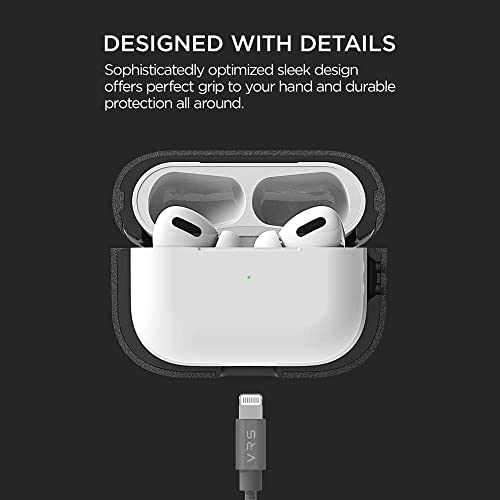 Vrs Design Modern For Apple Airpods Pro Case (2019) Sand Stone [Us Patent Registered] #TOP4