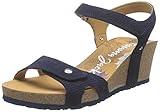 Machte in Spanien Panama Jack Damen Julia Menorca Riemchensandalen, Blau (Marino B2), 39 EU