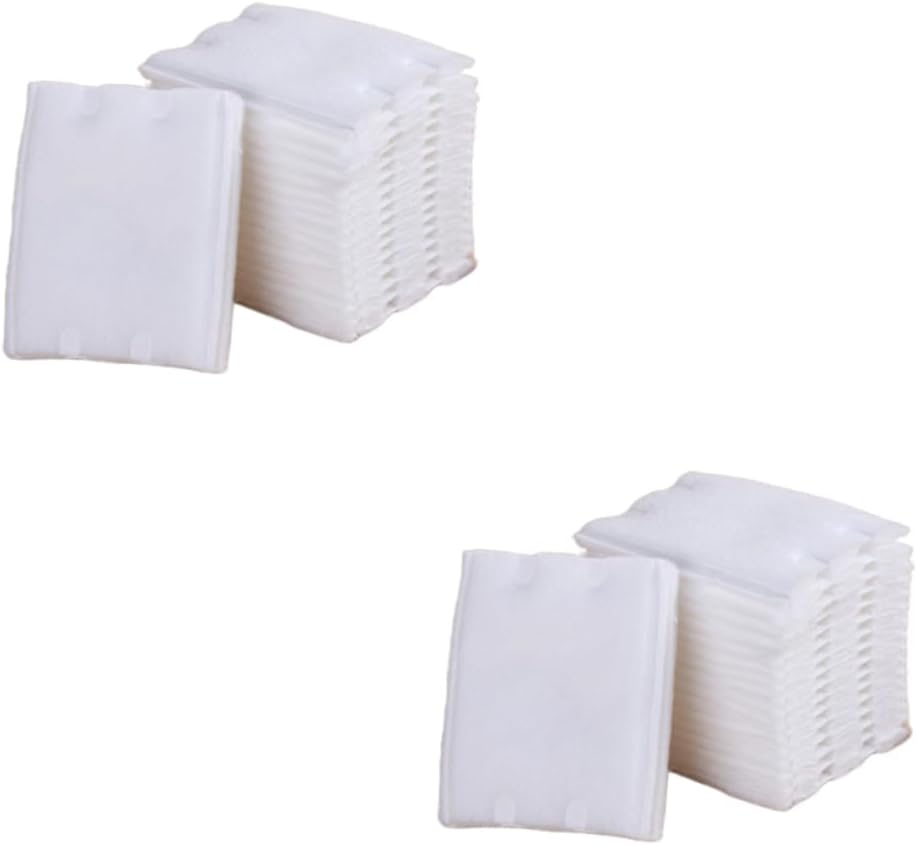 VICASKY 3sets Makeup Remover Pads Double-Sided 100 Cotton Rounds Bulk Feminine Facial Puff 222pcs*3