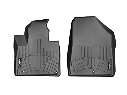 WeatherTech Custom Fit FloorLiners for Kia Sorento, Sorento, Sorento - 1st Row (447701), Black