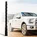 SZSAUTO Car Truck Spiral Antenna, 7 Inch Waterproof PVC Rubber Antenna Mast Replacement, Vehicle Radio FM AM Antennas, Flexible Short Antenna for Cars Trucks SUVs Off-Roads