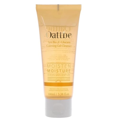 Miniatura 1 de Syn Bio Beta Glucan - Limpiador facial de gel suave – Lavado facial coreano de primera calidad para piel sensible con 5 pesos de ácido hialurónico,