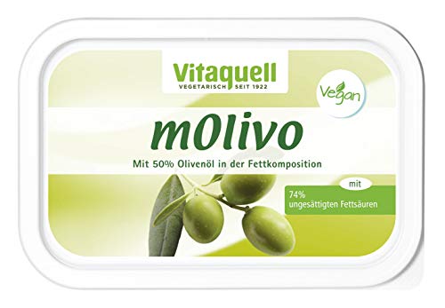 Vitaquell mOlivo Pflanzen-Margarine 250g mit wertvollem Olivenöl...