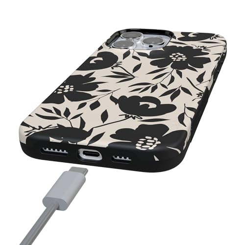 Casely iPhone 16 Pro Case | Dark Fantasy | Contrast Floral | Bold Protective Design | Compatible with MagSafe by Casely - Used condition - Image 6