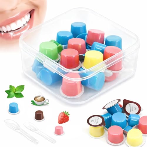 Teeth polishing Paste,Dental polishingpaste 5 Coarse (Brown & Coffee Flavor) 5X Medium (Blue & Mint