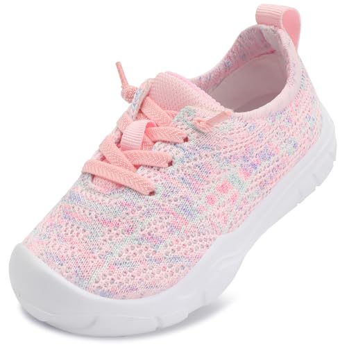 Image of Scurtain Toddler Shoes Boys Girls Barefoot Shoes Kids Breathable Sneakers Slip on Toddler Sneakers