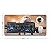 Airplane Desk Mat Non-Slip Laptop Writing Pad Large Keyboard Mousepad with Rubber Base 23.6