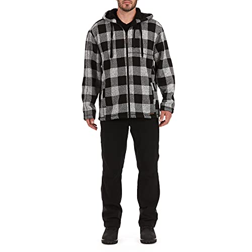 Image of Smith's Workwear Men's Buffalo Sweater Fleece Hooded Jacket