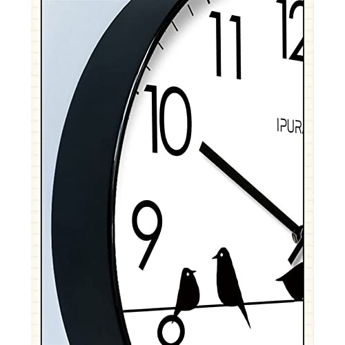 Horloge murale à la mode 10 pouces pendule décorative salon