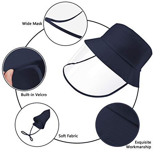 image for Snailrun Babies Protective Hat with Cover,Removable Sun Fisherman Tran