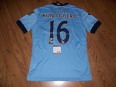 Aguero signed jersey Clearance