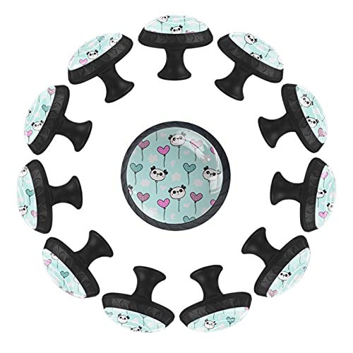 Boutons de tiroir panda pour relooker facilement une commode enfant de 35mm - 2