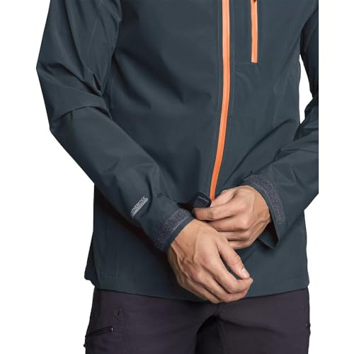 Image of Eddie Bauer mens Cloud Cap Stretch 2.0 Waterproof Rain Jacket