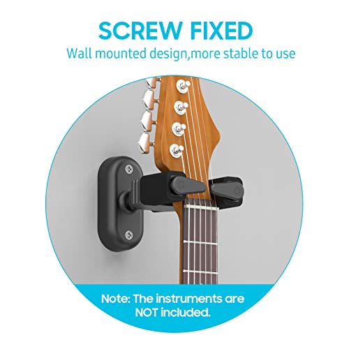 HUIOP GGS-08 Crochet de Guitare Mural Cintre autobloquant par gravité pour Guitares acoustiques/Folk/électriques Basse… - Les Beatles, Paul McCartney, John Lennon, RIngo Starr, George Harrison HUIOP GGS-08 Crochet de Guitare Mural Cintre autobloquant par gravité pour Guitares acoustiques/Folk/électriques Basse… – Image 5