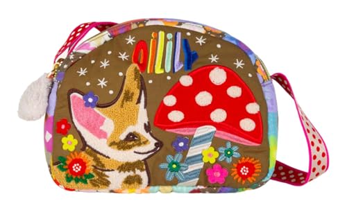 Oilily Sonny Shoulder Bag Plantation avec bandoulière ajustable