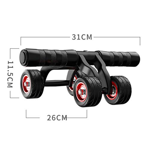 IMIKEYA Rolo de Exercícios para Casa Fitness Rodinha Equipamento de Treino Abdominal Rolo para Homen