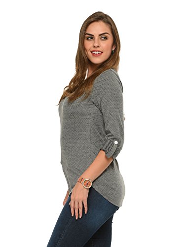 Image of Frenchtrendz Women'sCotton Poly Top(XS-4XL)
