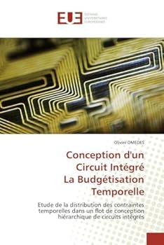 Paperback Conception d'un circuit intégré la budgétisation temporelle [French] Book