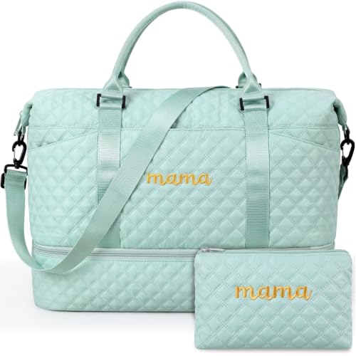 Dansydaisy Mama Hospital Bag for Women Labor Delivery,Green