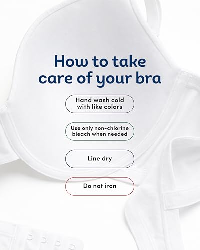 Image of Fruit of the Loom Women's Smooth Cotton T-Shirt Bra - Ultra-Soft, Flexible, and Invisible Under Tees