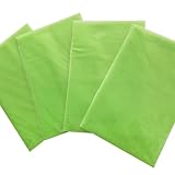 Prettyui 4 Pcs Fridge Liners, Fashion Refrigerator pad Antibacterial antifouling Mildew Moisture Preserving Pad Refrigerator Mats Fridge Base Cushion Placemats Coasters Kitchen Pads (Green) - Image 1