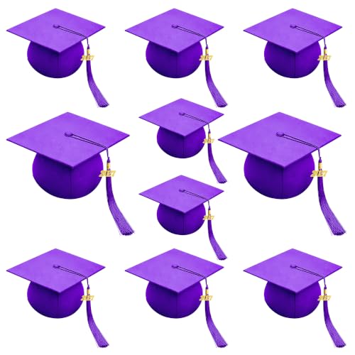 Image of Unisex Matte Graduation Cap 2026 2027 Tassel for High School