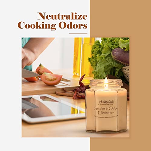 Smoke And Odor Eliminator Candle - Odor Eliminating Scented Candles For Home - Neutralizes Cigarette, Food, And Pet Smells | Natural Soy Wax Candle, Hand Poured In The Usa #TOP2
