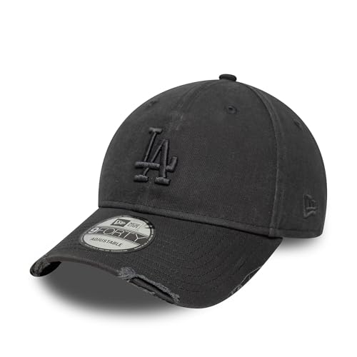 New Era Los Angeles Dodgers MLB Washed Distressed 9Forty Cap Dunkelgrau - One-Size
