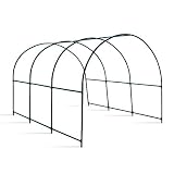 YardGrow Greenhouse Frames for Larger Hot Garden House Support Arch Frame Climbing Plants/Flowers/Ve