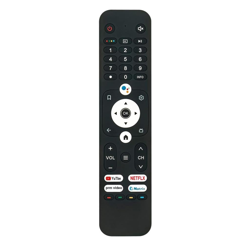 Original Voice Remote Compatible for Haier Smart Android TV HTR-U31 – Works with Haier 4K LED QLED FHD UHD Models Voice Replacement | Match Old Remote Before Purchase-image-21