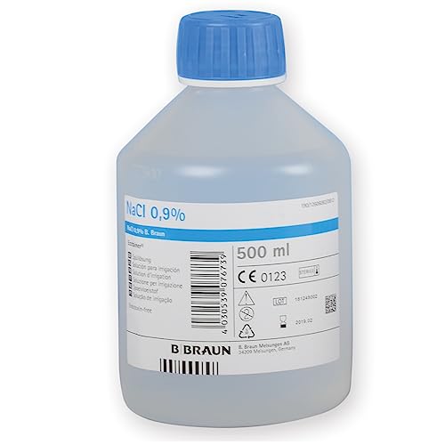 Solution saline stérile Ecotainer rinçage des plaies à domicile 36555