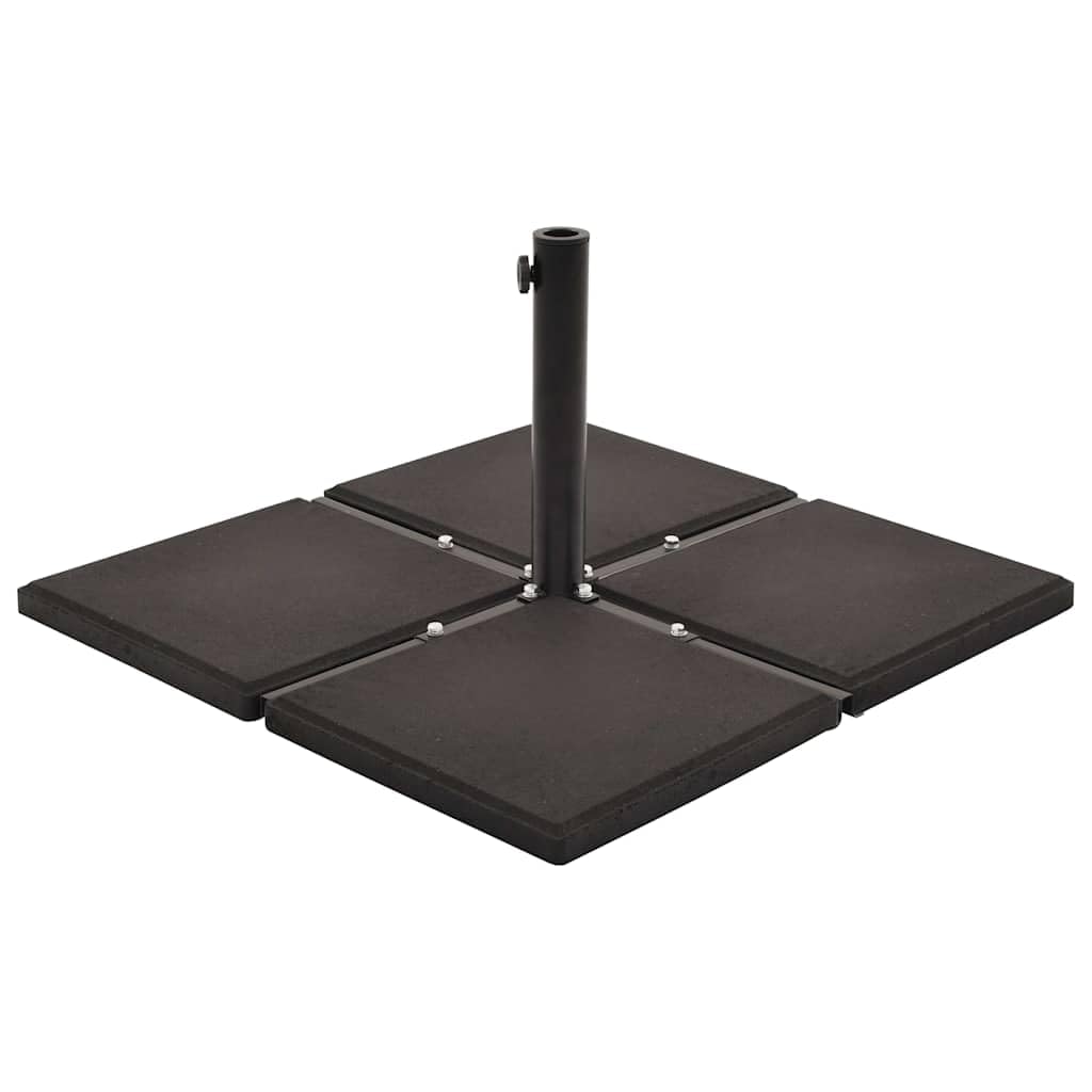 Pagina iniziale attrezzi-Piastre Peso Ombrello Quadrato Calcestruzzo Nero 12 kg