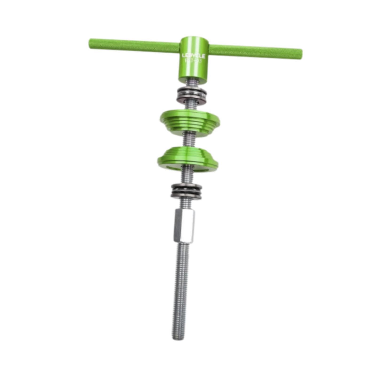 MUXZSIZ Sturdy Mountain Bike Headset Cup Shaft Bowl Remover Offering Exceptional Grip for Accurate Bearing Installation and Removal Process Bike Headset
