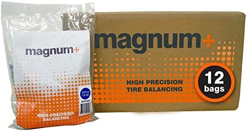 magnum+ Tire Balancing Beads – Case of 12 Bags (13oz / 370g Each)