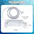 T-15 Salt Cell Replacement,Salt Water Pool Chlorinator System Compatible with Hayward Salt Chlorine Generator W3T-CELL-15 T-CE-LL-15-SWP,Up to 40,000 Gallons Pool