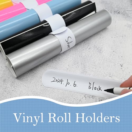 100 Pcs Vinyl Roll Holders Vinyl Rolls Storage for Craft Room DIY Adhesive Vinyl Htv Iron-On Wallpaper (100) - Image 5