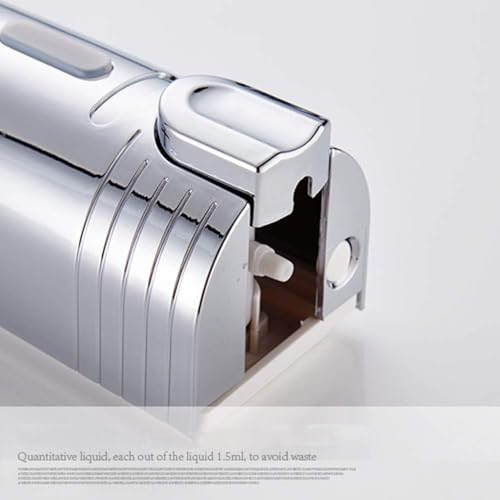 Distributeur de savon mural inox de qualité supérieure au design élégant et épuré