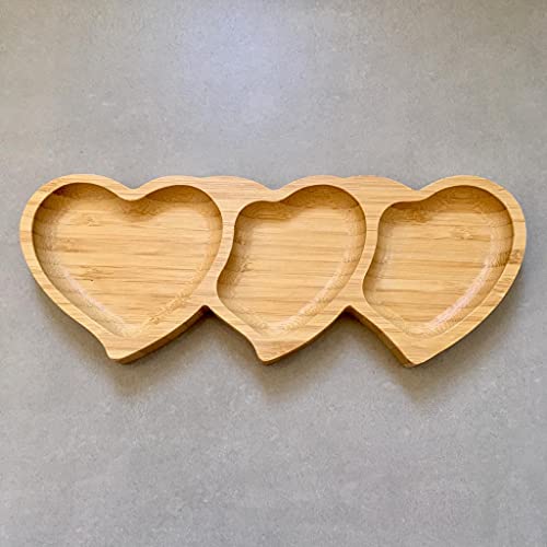 Petisqueira coracao em bambu L25xP10xA1,7cm-BAMBU - Dynasty- Full Fit