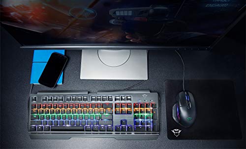 GXT 877 Scarr - Tastiera meccanica QWERTY + Nederlandse Toetsenbord, colore: Grigio - Tastiera gaming - Immagine 5