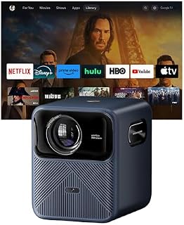 Wanbo Mozart 1 Pro Home Theater Projector for Bedroom, Ou…
