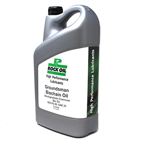 5 Litre Rock Oil Biodegradable Chainsaw Oil for Bar + Chain Biochain SAE 20
