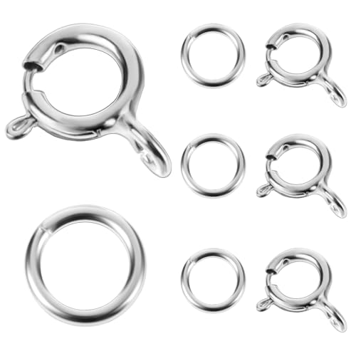 12 Magnetische Schmuckverschlüsse Gold & Silber – Praktisch Für Halsketten, Armbänder, Fußkettchen